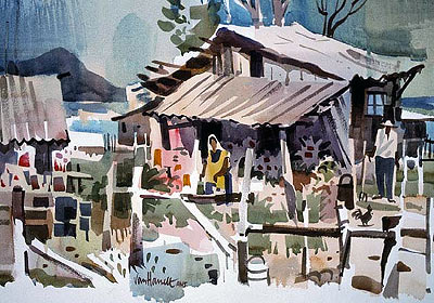 400x280 Tony Van Hasselt - Watercolor Painting Magazines