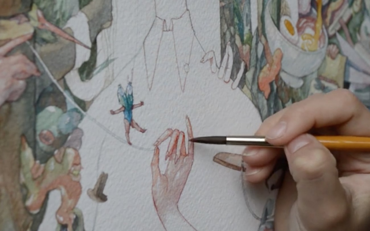 1200x750 Watercolor Timelapse - Watercolor Painting Magazines