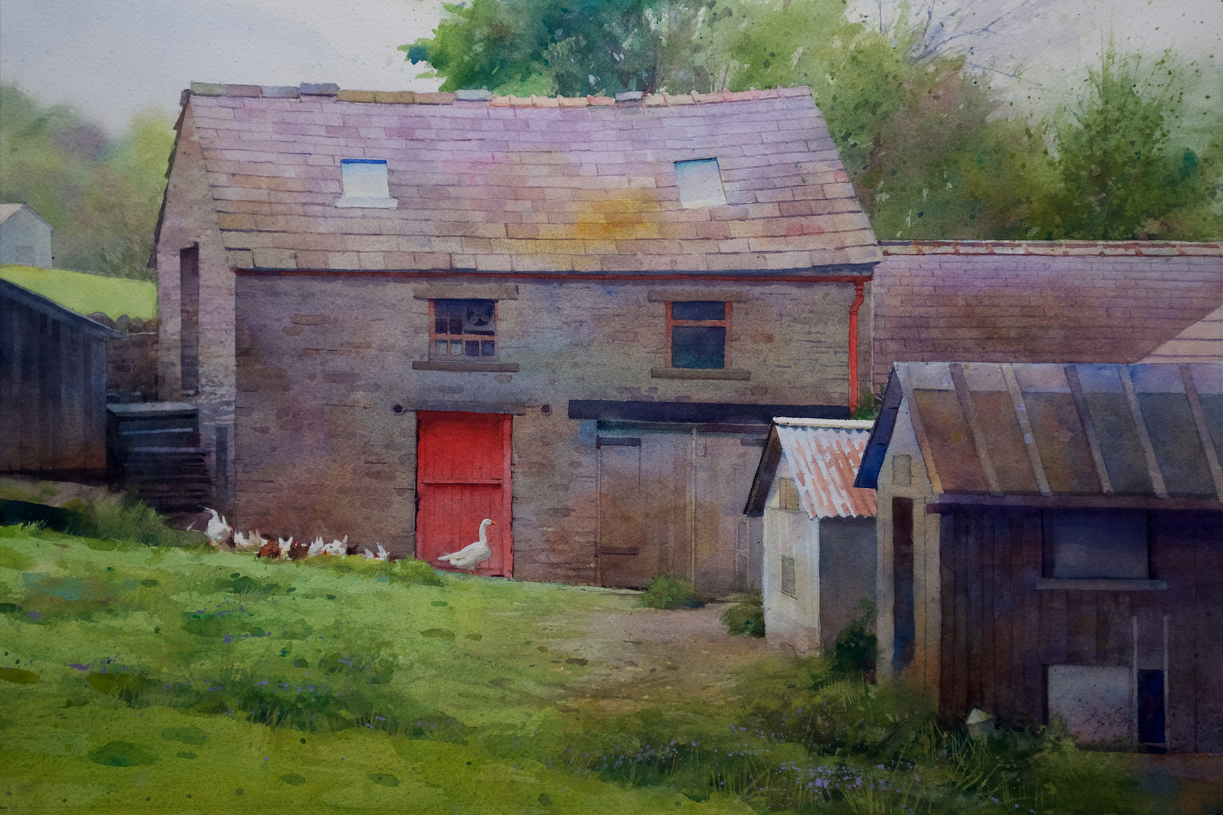 1749x1166 Watercolor With James Tennison Underpaintings Magazine - Watercolor Painting Magazines