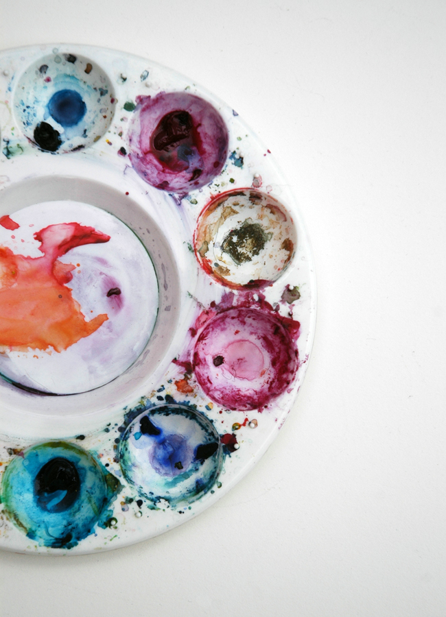 650x900 Watercolors And Flowers {And Introduction To Watercolor Painting - Watercolor Painting Magazines