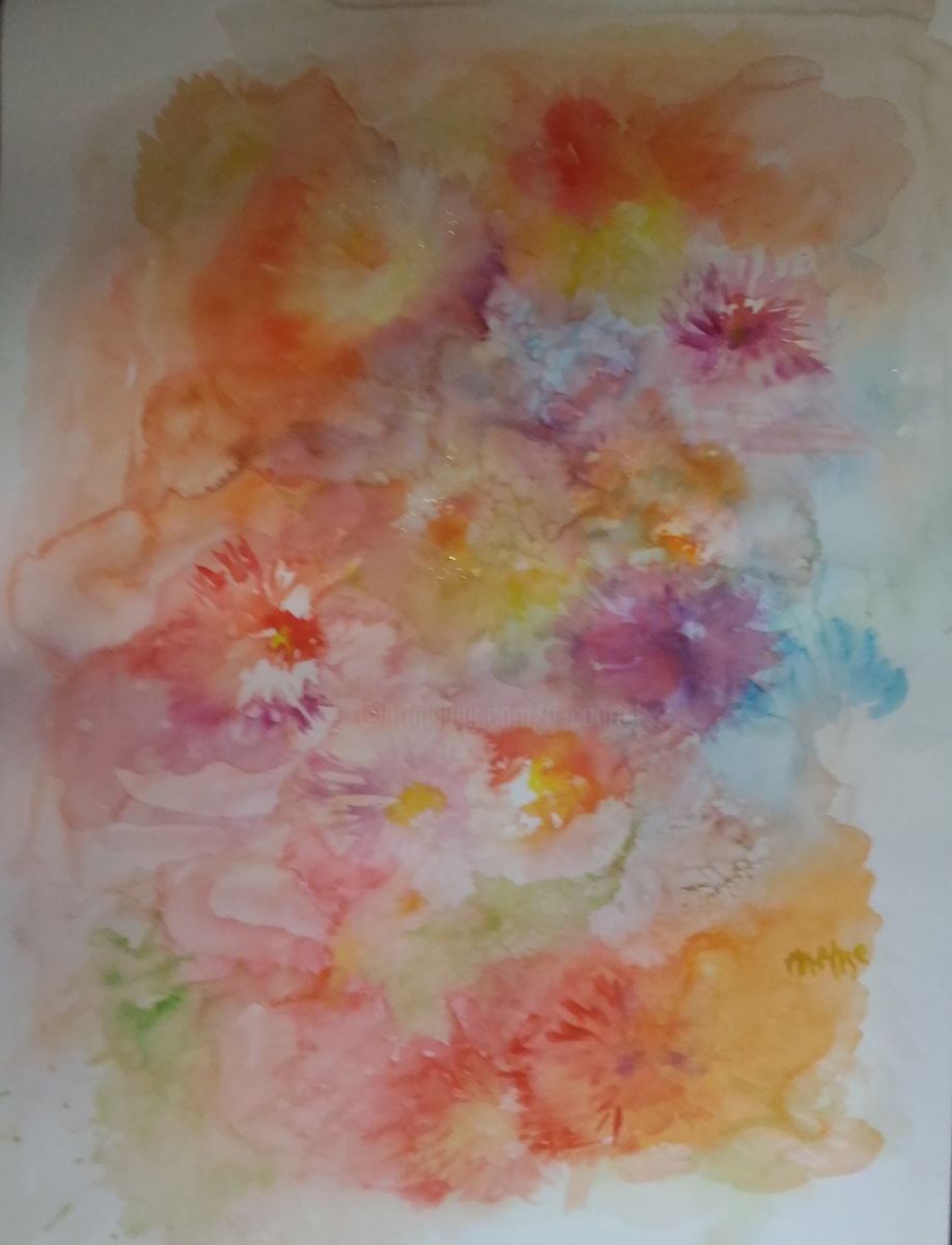 918x1200 Fleurs Mag.jpg (Marie Lise Courtel) - Watercolor Painting Magazines
