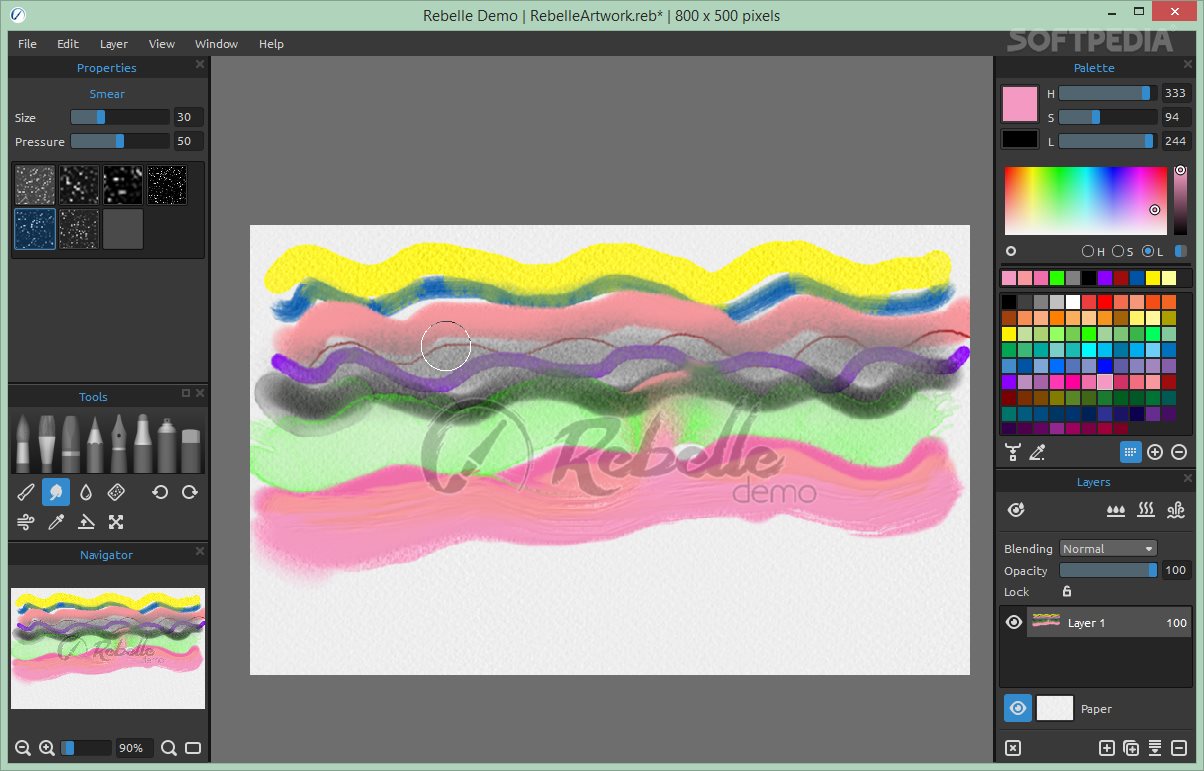 1204x771 Rebelle Review Digital Painting Tool That Creates Realistic - Watercolor Painting Software
