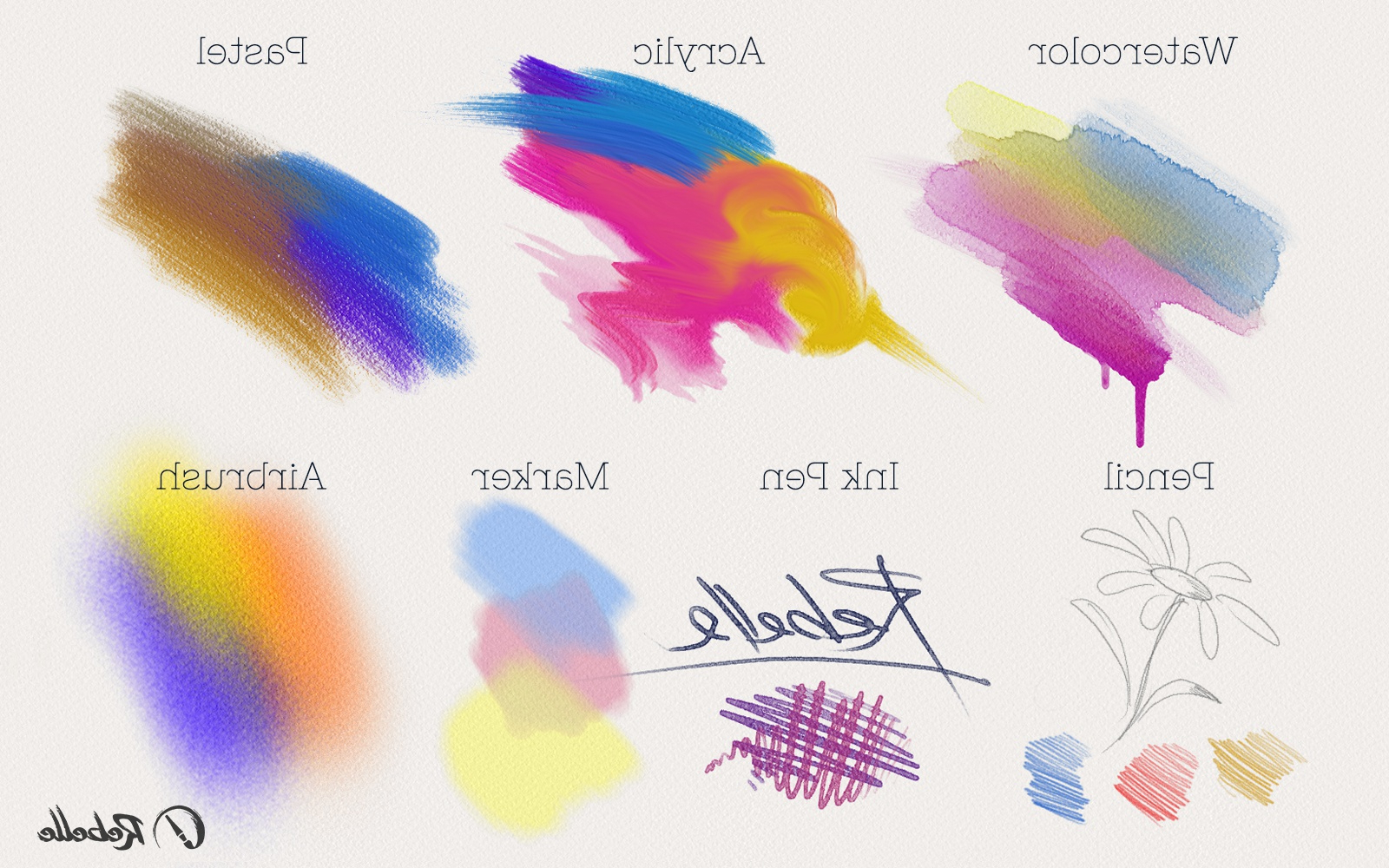 1600x1000 Watercolor And Acrylic Painting Rebelle Real Media Paint - Watercolor Painting Software