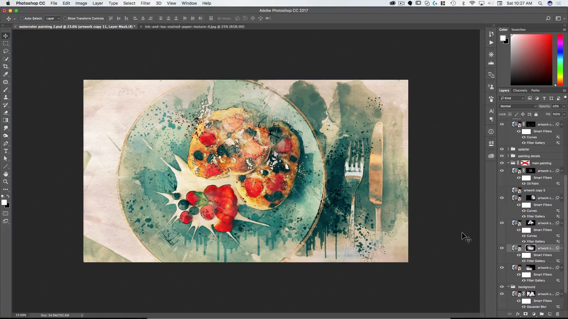1920x1080 Watercolor Painting In Photoshop Course - Watercolor Painting Software
