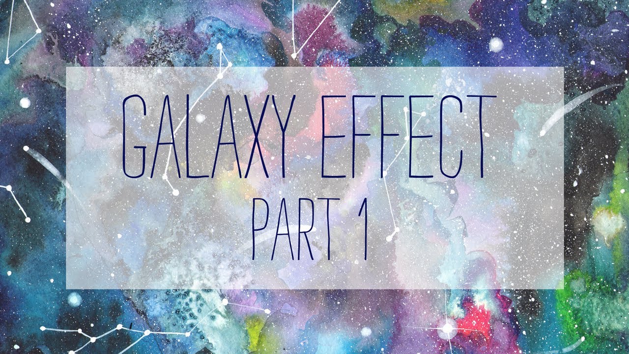 1280x720 How To Paint A Galaxy - Watercolor Painting Space