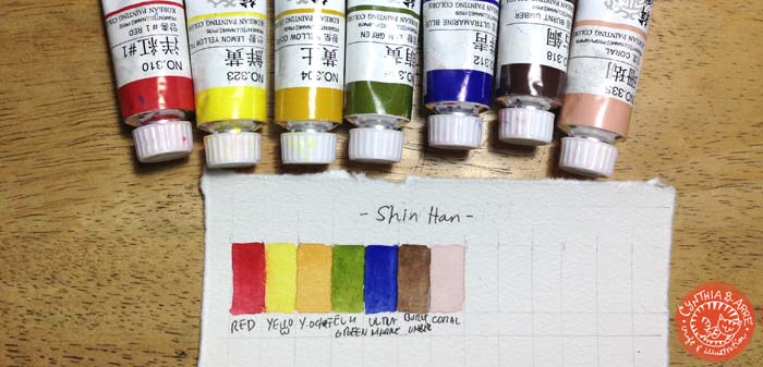 700x337 My Watercolors, Brushes, And Other Painting Tools Cynthia, Inside. - Watercolor Painting Tools