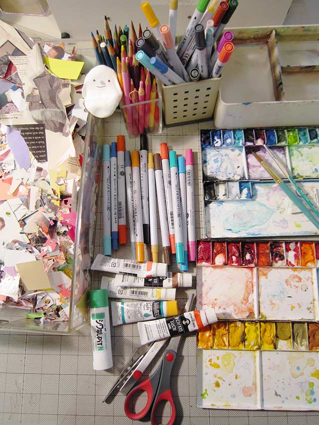 640x853 Naoko Miura - Watercolor Painting Tools