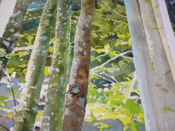 600x450 Painting Trees And Leaves Watercolor Demonstration - Watercolor Painting Trees And Foliage