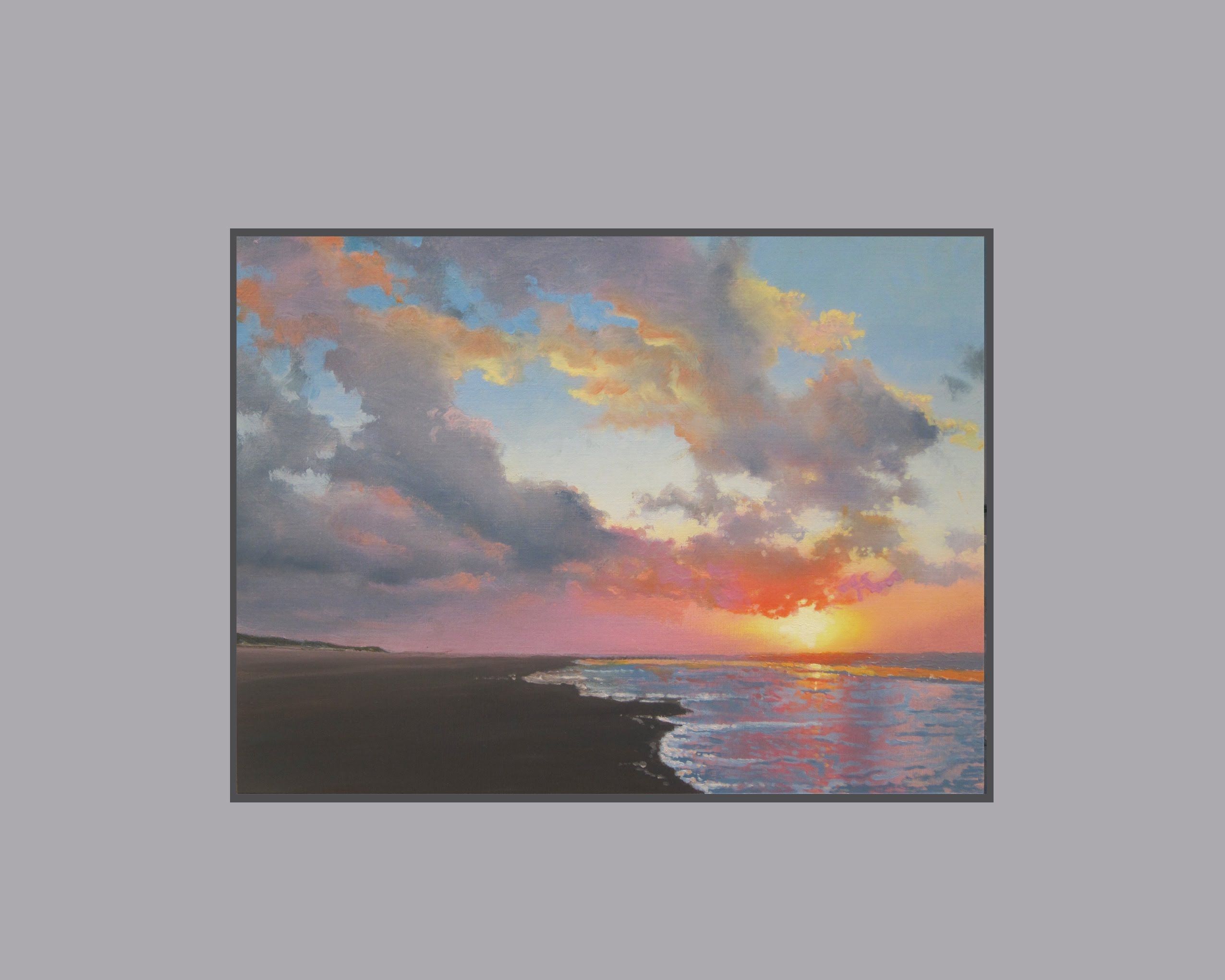 2551x2042 How To Paint A Sunset - Watercolor Painting Videos Free Download