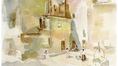 400x224 Sir William Russell Flint Watercolor Painting For Beginners Free - Watercolor Painting Videos Free Download