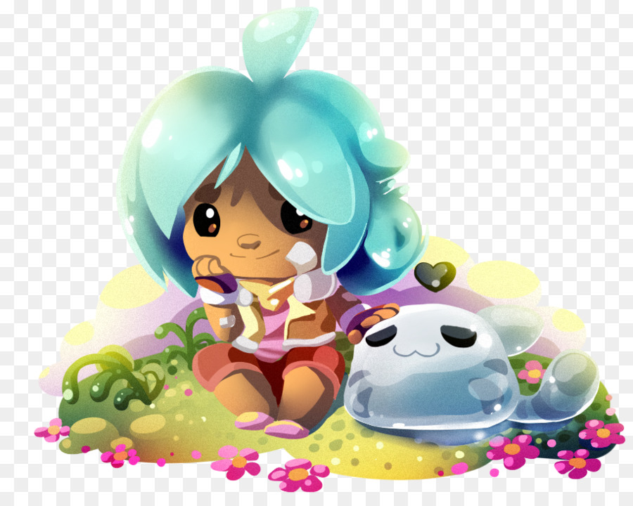 900x720 Slime Rancher Watercolor Painting Video Games Image - Watercolor Painting Videos Free Download