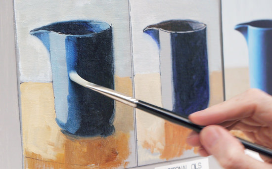 550x342 Water Mixable Oils Vs Traditional Oils For Solvent Free Oil - Watercolor Painting Videos Free Download