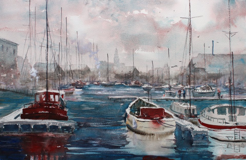 960x625 Watercolor Painting Tutorials - Watercolor Painting Videos Free Download