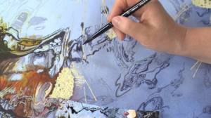 300x168 Watercolor Painting Techniques Paint Glass, Water And Fruit - Watercolor Painting Water Ripples