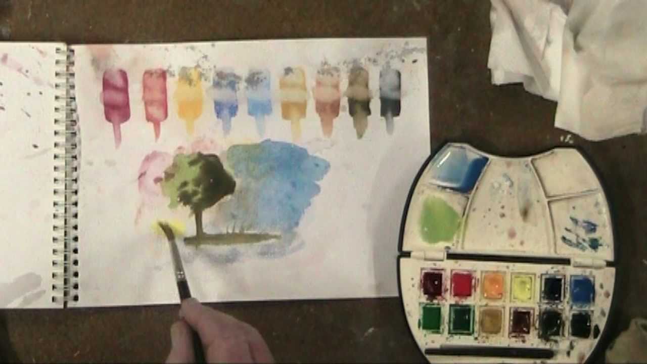 1280x720 How To Fix A Watercolour Painting - Watercolor Painting Youtube