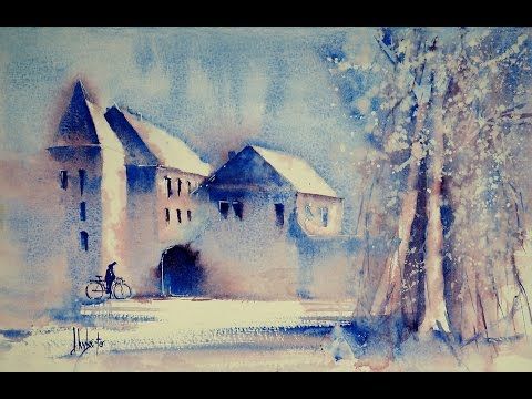 480x360 Paint Along With Larry Hamilton Watercolor On Aquabord November 22 - Watercolor Painting Youtube