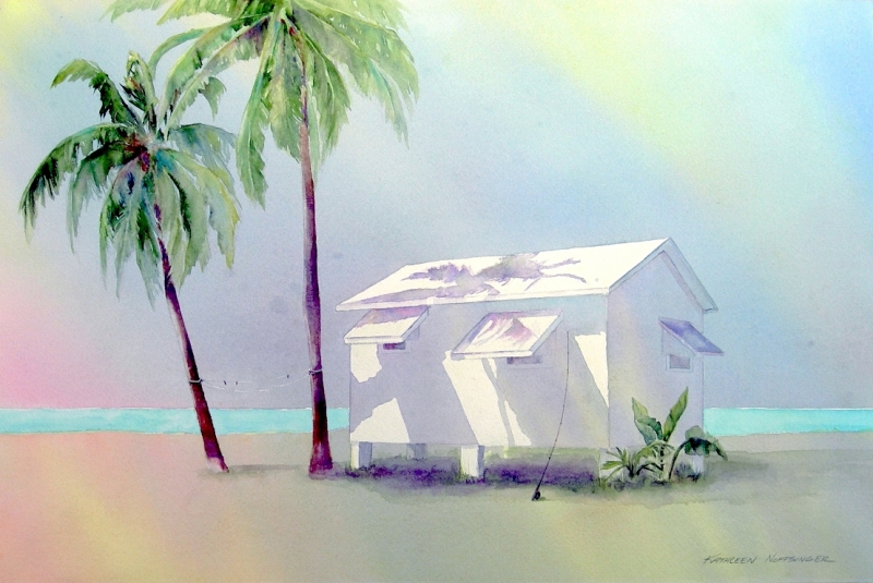 800x535 Painting The Summer Landscape Shimmering Beach Scenes In - Watercolor Paintings Beach Scenes