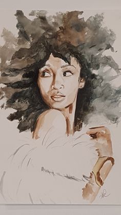 236x419 303 Best Black Art Images In 2018 Black Women Art - Watercolor Paintings Of Black Women