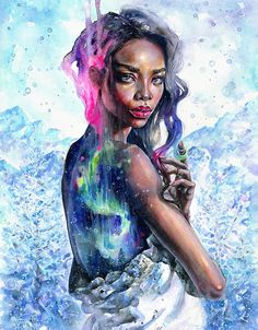 236x302 The 51 Best Tanya Shatseva Images Art Drawings - Watercolor Paintings Of Black Women