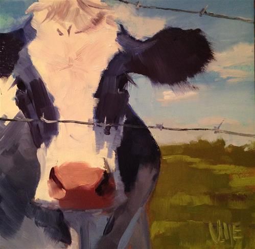 499x487 Cow Paintings For Sale - Watercolor Paintings Of Cows