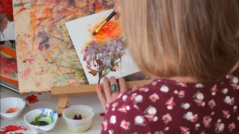 947x531 Watercolor Paintings Of Fall Scenes Olga Peregood - Watercolor Paintings Of Fall Scenes
