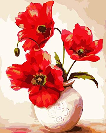 Watercolor Paintings Of Flowers In Vases At Paintingvalley Com