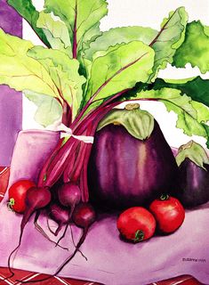 235x320 Artichoke - Watercolor Paintings Of Fruits And Vegetables