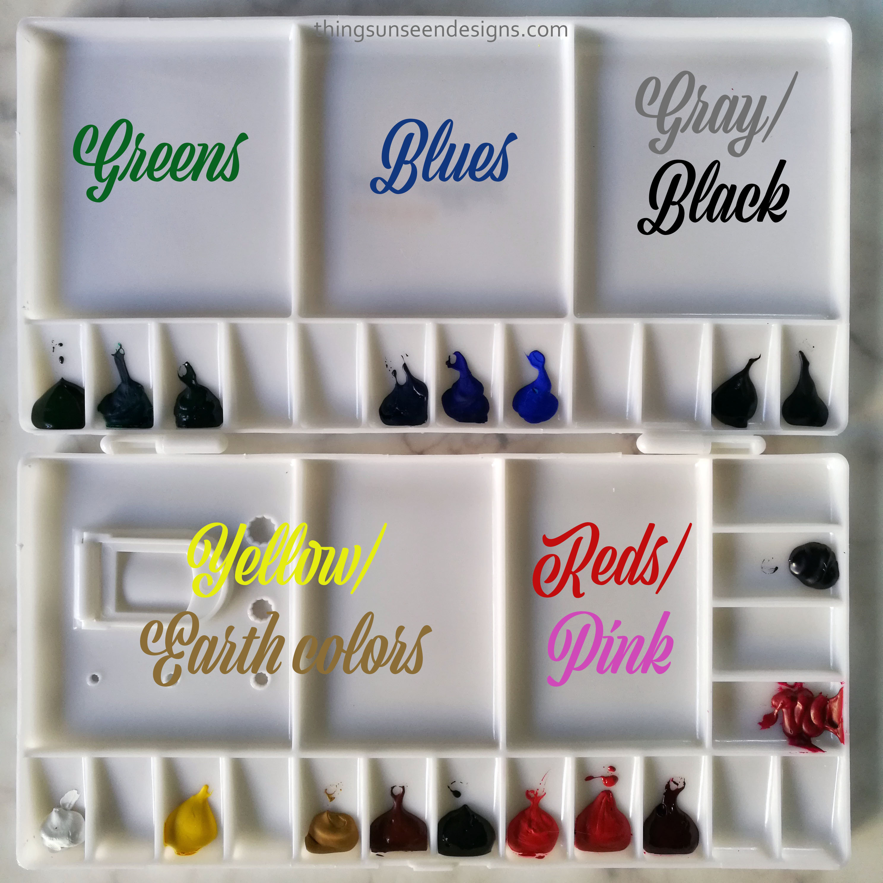 2976x2976 Watercolor Basics Pans Vs. Tubes Things Unseen Designs - Watercolor Palette Arrangement