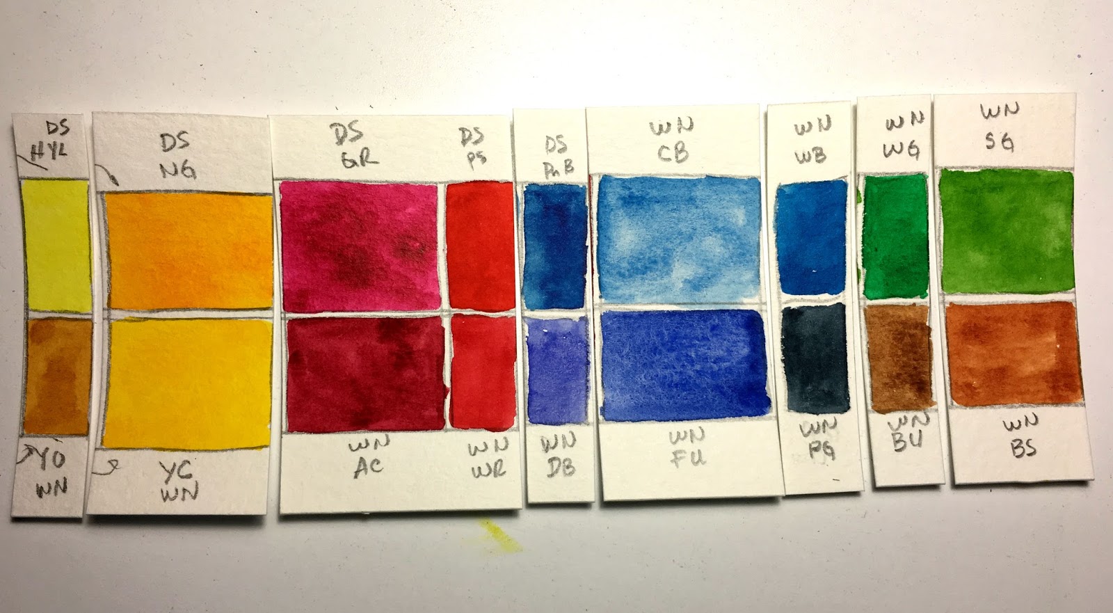 Watercolor Palette Arrangement at PaintingValley.com | Explore ...