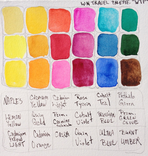 Watercolor Palette Colors at PaintingValley.com | Explore collection of ...
