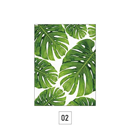 450x450 Zhuotop 30x40cm Watercolor Palm Leaves Floral Prints Poster Canvas - Watercolor Palm Leaves