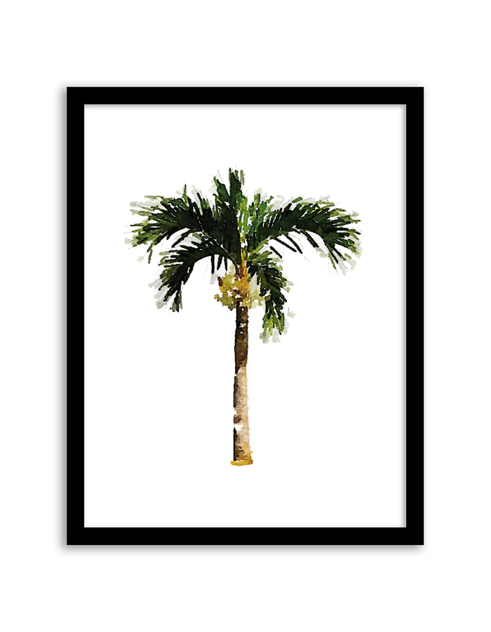 700x900 Free Printable Palm Tree Watercolor Wall Art - Watercolor Palm Trees Art