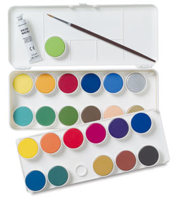 258x300 Grumbacher Watercolor Pan Sets - Watercolor Pans