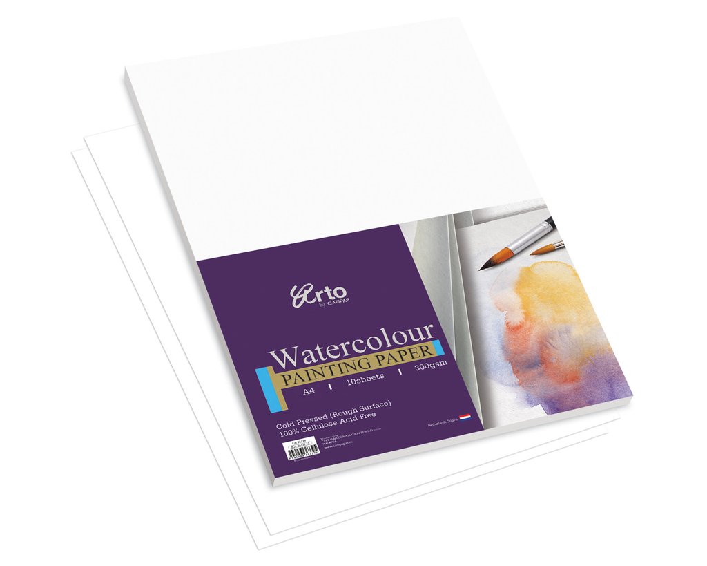 1024x819 Arto Watercolor Paper Sheets - Watercolor Paper