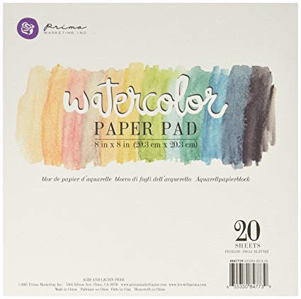 425x422 Prima Marketing Watercolor Paper Pad5 - Watercolor Paper Amazon