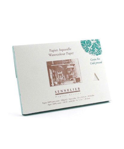 414x500 Sennelier Watercolor Paper Block 8.25x5.25 Cp - Watercolor Paper Amazon
