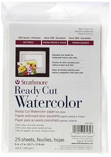 432x606 Strathmore 140 305 500 Series Ready Cut Watercolor - Watercolor Paper Amazon