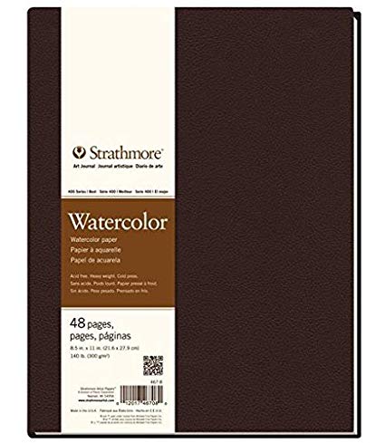 425x489 Strathmore 467 8 400 Series Hardbound Watercolor Art - Watercolor Paper Amazon
