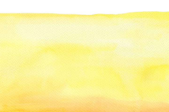 720x479 Abstract Yellow Watercolor Hand Painted Background. Textured Paper - Watercolor Paper Background