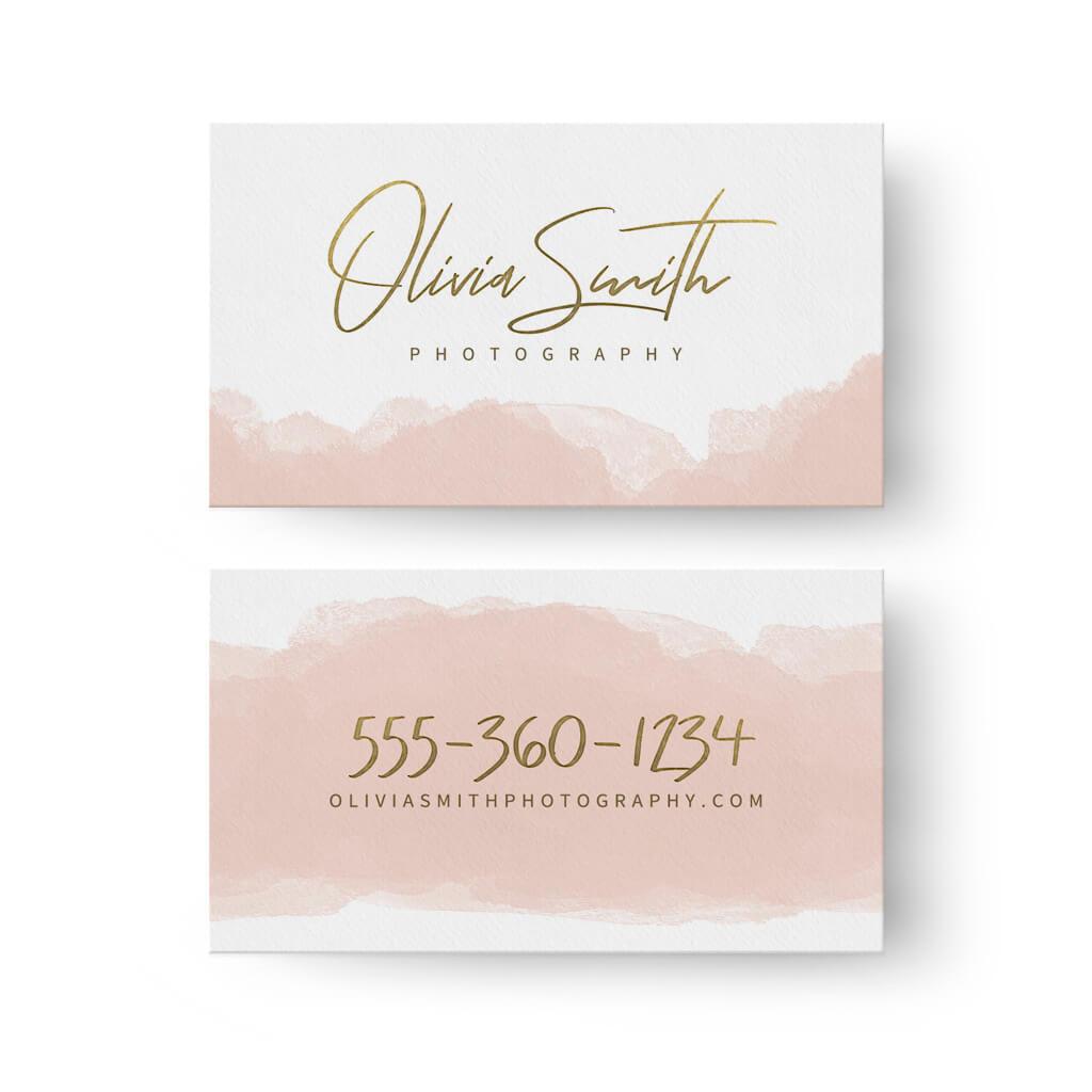 1024x1024 Watercolor Business Card - Watercolor Paper Business Cards