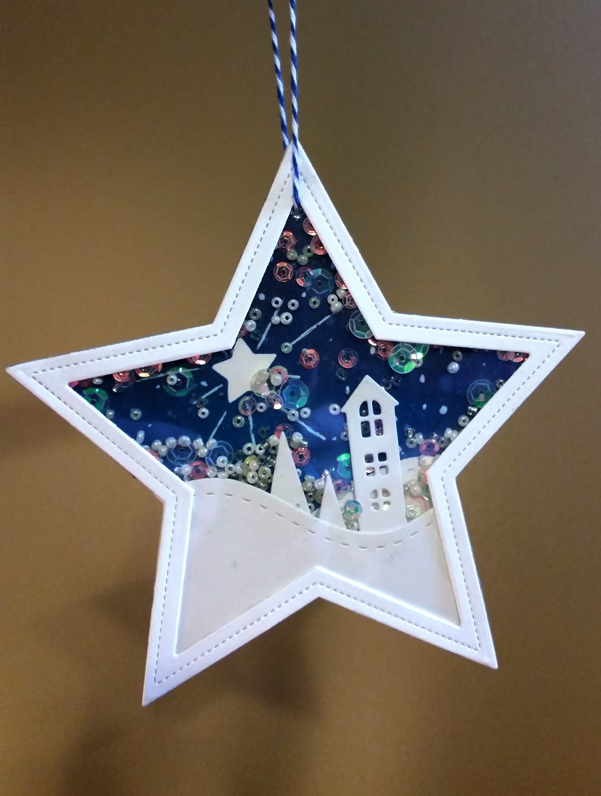 1208x1600 Crafting On The Rock Star Shaker Ornament - Watercolor Paper Christmas Ornaments