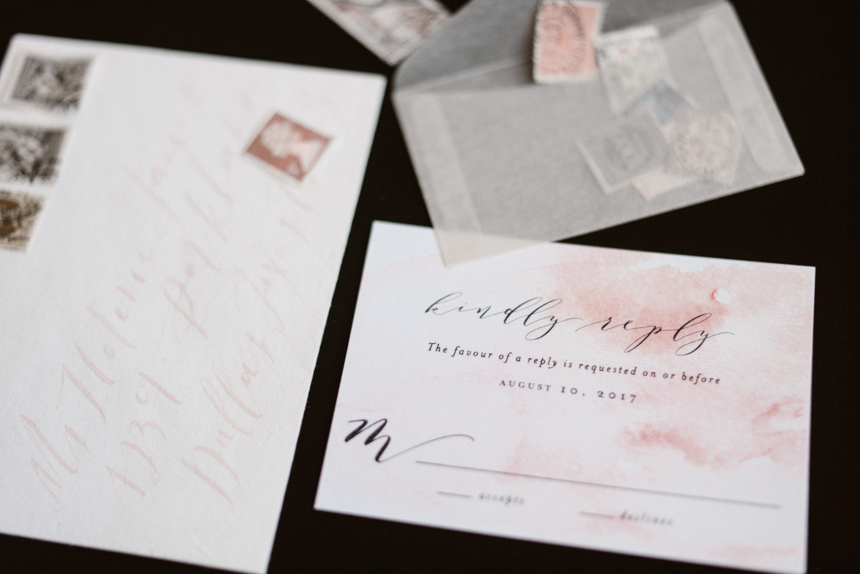 2800x1869 Romantic Watercolor Floral Wedding Invitations - Watercolor Paper Invitations