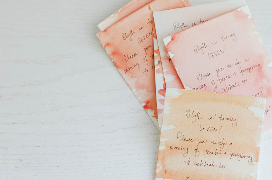 899x598 Watercolor Invitations - Watercolor Paper Invitations