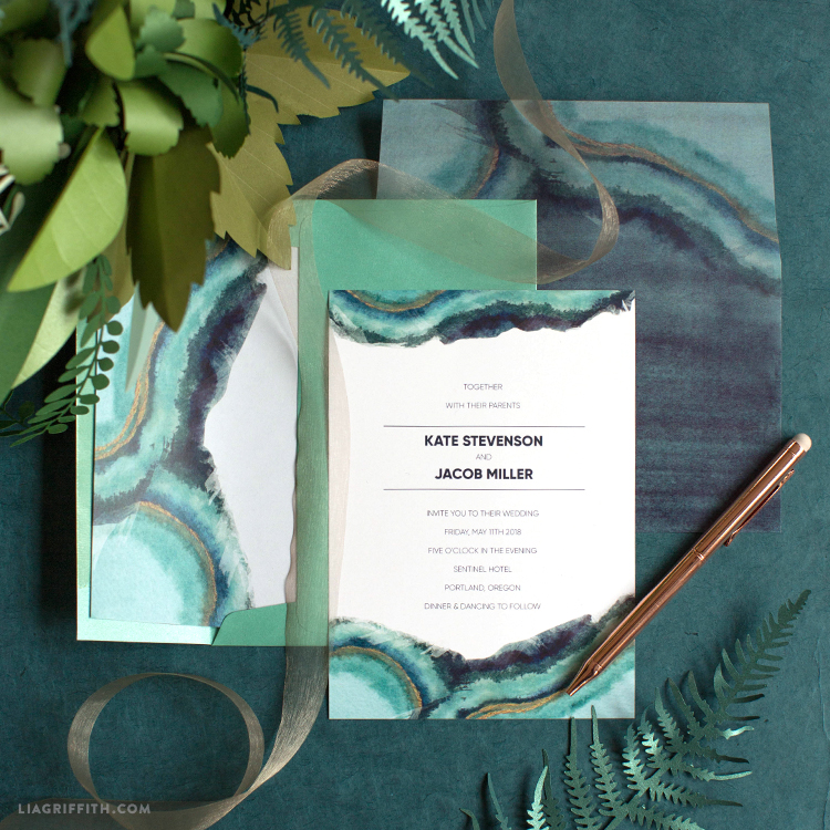 750x750 Download And Print A Watercolor Wedding Invitation Suite - Watercolor Paper Invitations