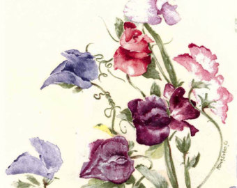 340x270 Watercolor Napkins Etsy - Watercolor Paper Napkins