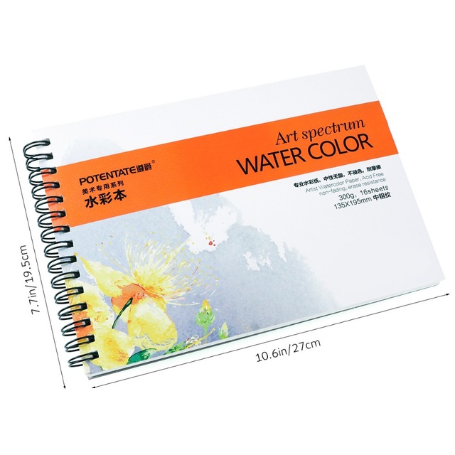 640x640 Buy Potentate A4 16sheets 300g Artist Watercolor - Watercolor Paper Notebook