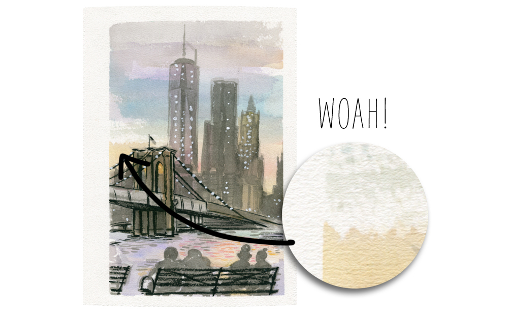 1000x617 How To Scanning Cold Press Watercolor Paper Elizabeth Baddeley - Watercolor Paper Scan