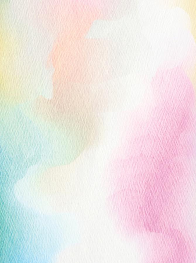670x900 Pastel Watercolor Paper Texture Printed Backdrop - Watercolor Paper Texture