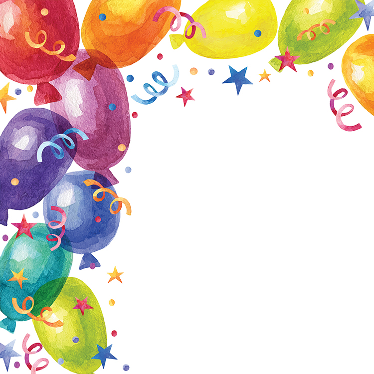 750x750 Ella And Viv Paper Company Watercolor Party Watercolor Celebration - Watercolor Party