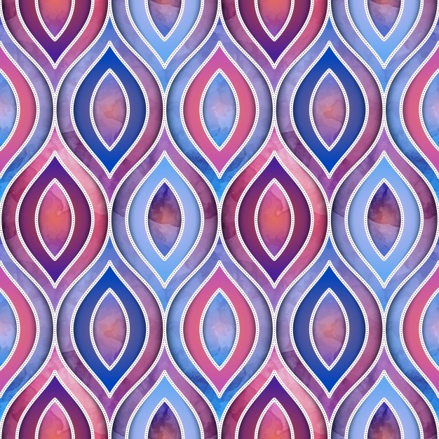 626x626 Download Vector - Watercolor Pattern